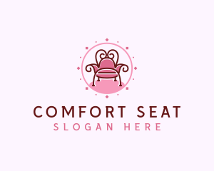 Elegant Throne Chair logo design