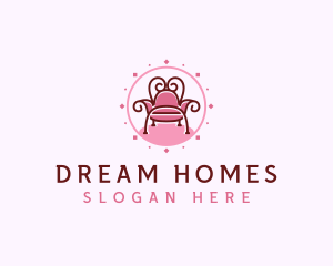 Throne - Elegant Throne Chair logo design