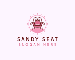 Elegant Throne Chair logo design