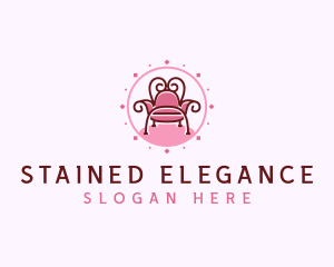 Elegant Throne Chair logo design