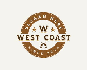 Western Sheriff Gun logo design