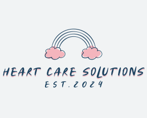 Child Care Rainbow  logo design