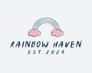 Child Care Rainbow  logo design