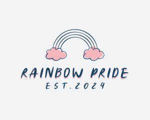 Child Care Rainbow  logo design