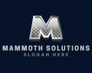 Metal Fabrication industrial logo design