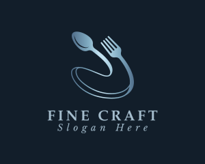 Silverware Utensil Restaurant logo design