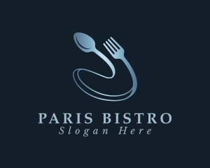 Silverware Utensil Restaurant logo design