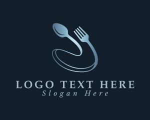 Cooking - Silverware Utensil Restaurant logo design