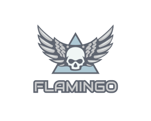 Skull Wings Gang logo design