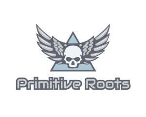 Primitive - Skull Wings Gang logo design