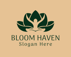 Floriculture - Lotus Flower Wellness Salon logo design