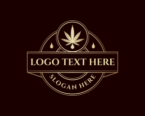 Marijuana - Luxury Cannabis Boutique logo design