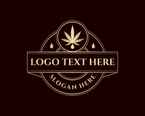 Luxury Cannabis Boutique Logo