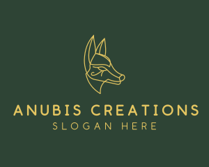 Anubis - Egyptian God Anubis logo design