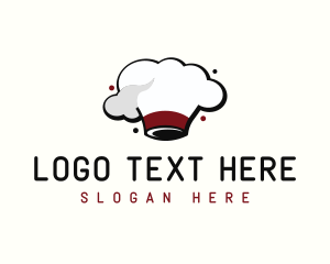 Fashion - Culinary Chef Hat logo design