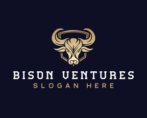 Premium Horn Bull logo design