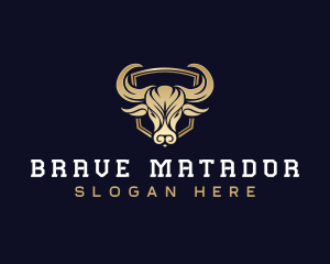 Premium Horn Bull logo design