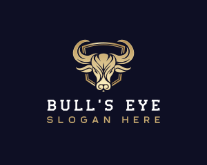 Premium Horn Bull logo design