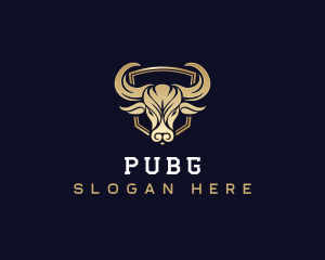 Buffalo - Premium Horn Bull logo design