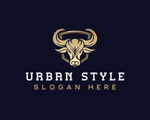 Matador - Premium Horn Bull logo design