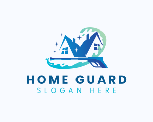 Home Pressure Washing logo design