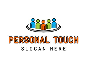 Personal - Colorful Recruitment Team logo design