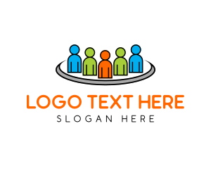 Personal - Colorful Recruitment Team logo design