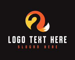 Safari - Fox Tail Number 2 logo design