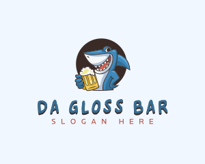 Shark Beer Bar logo design