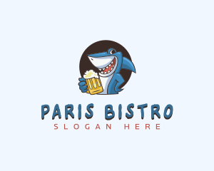 Shark Beer Bar logo design