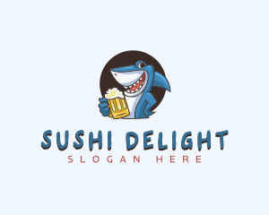 Shark Beer Bar logo design