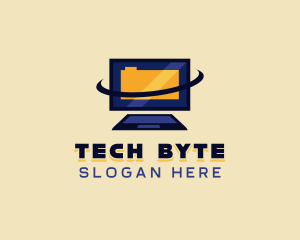 Computer - Computer Tech Network logo design