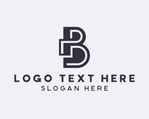 Construction - Builder Architecture Letter B logo design