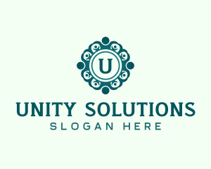 Community People Unity logo design