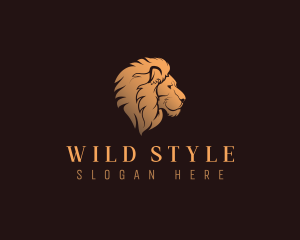 Premium Lion Firm logo design