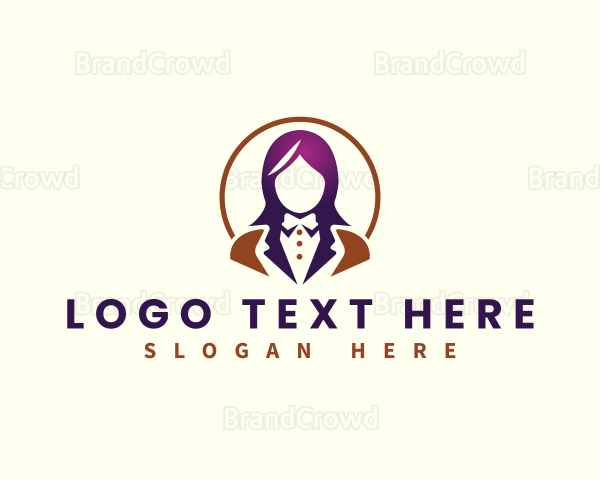 Professional Woman Business Logo