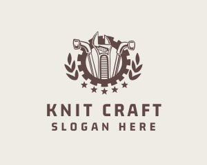 Mechanic Tool Gear Badge logo design