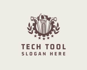 Tool - Mechanic Tool Gear Badge logo design