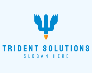 Trident - Trident Toucan Bird logo design