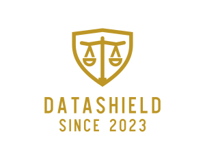 Attorney Lawyer Justice Shield logo design