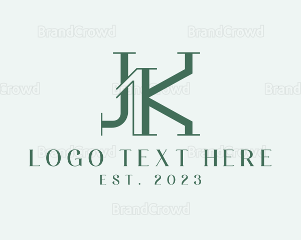 Media Marketing Letter JK Business Logo