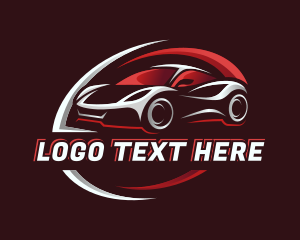 Motorsport - Race Car Garage logo design
