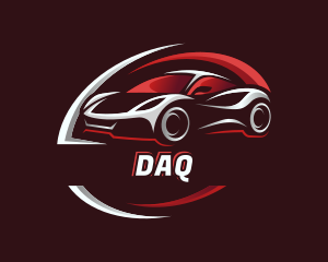 Race Car Garage Logo