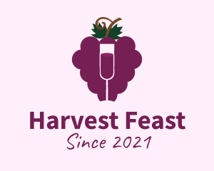 Grape Wine Distiller  logo design