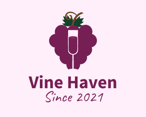 Grape Wine Distiller  logo design