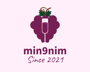 Farmer - Grape Wine Distiller logo design