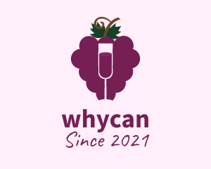 Cocktail-drink - Grape Wine Distiller logo design