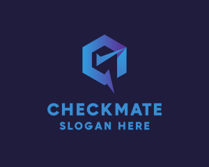 Generic Blue Check logo design