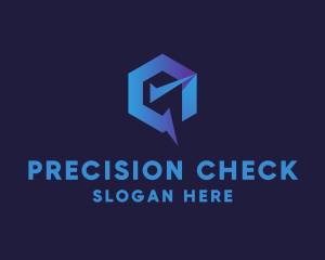 Generic Blue Check logo design