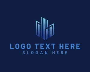 Abstract - Engineer Building Construction logo design